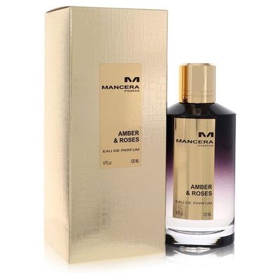 Perfume Feminino Amber & Roses Unisex 120 Ml Eau De Parfum