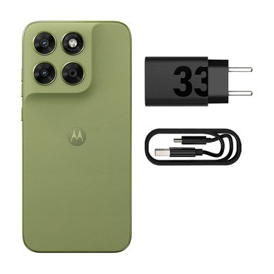 Smartphone Motorola Moto G67 5G 128GB - Verde Claro, 12GB (4GB RAM + 8GB RAM Boost), Câmera 50MP, Selfie 32MP e Tela 6,8"