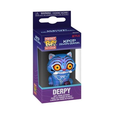 Kit Boneco Funko Pop! Guerreiras do K-Pop - Derpy + Chaveiro