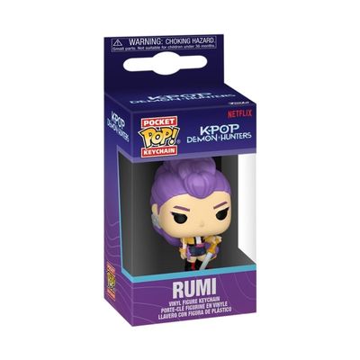 Chaveiro Funko Pop! Keychain Guerreiras do K-Pop - Rumi