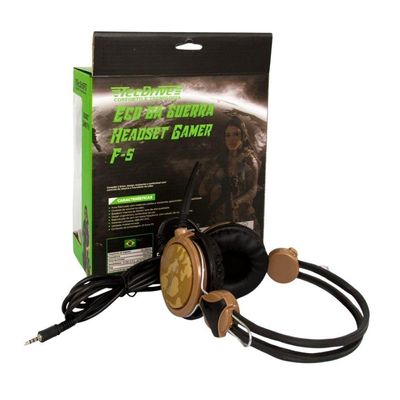 Headset Gamer Tecdrive Com Fio F-5