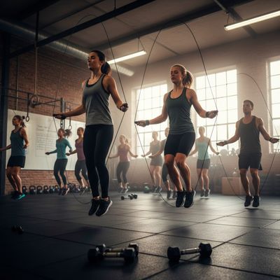 Corda de Pular Profissional para Treino