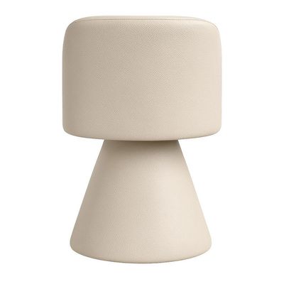 Kit 04 Cadeiras De Jantar Base Giratória Liz Corano Off White - Nexta Casa