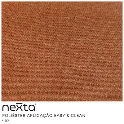 Kit 02 Cadeiras De Jantar Giratória Liz Linho Terracota - Nexta Casa