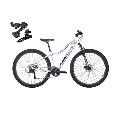 Bicicleta Aro 29 Absolute Hera Feminina 21v Alumínio Câmbios Shimano Freio A Disco Branco 15