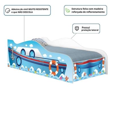 Cama Princesa Rosa Casinha Casa Com Nichos