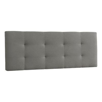 Canto Alemão Recamier Bau + Painel Madri 160cm Suede Cinza - Inova Decor