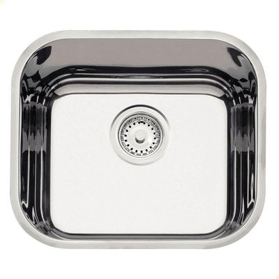 Cuba Tramontina Lavínia 40 Bl Perfecta Em Aço Inox Polido 40x34 Cm Com Válvula 94050407