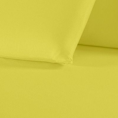 Fronha Nobre 1 Peça 50cm X 70cm Malha 100% Algodão - Amarelo