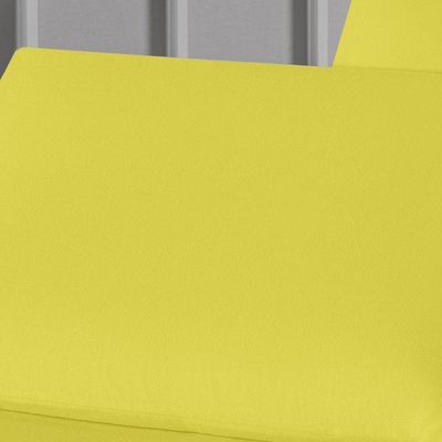 Fronha Nobre 1 Peça 50cm X 70cm Malha 100% Algodão - Amarelo
