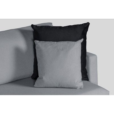 Sofá Living 3 Lugares Linho Corriente 2M Espuma Cinza