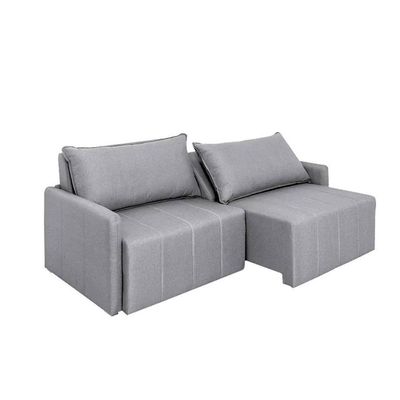 Sofá Cama Montana Retrátil E Reclinável 3 Lugares Sofatec Cinza