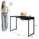 Escrivaninha Com Gaveta Mia 110 X 45 Klm Store Preto-Preto