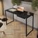 Escrivaninha Com Gaveta Mia 110 X 45 Klm Store Preto-Preto