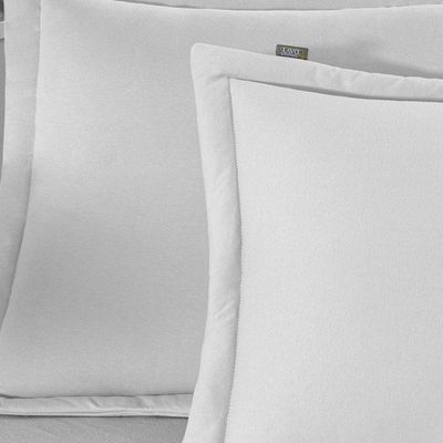 Porta Travesseiro Matelado Nobre 2 Peças Malha 100% Algodão - Branco