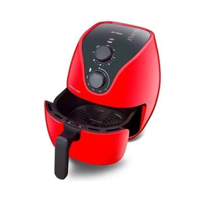 Fritadeira Airfryer Multilaser Familia 4litros Ce083 Vermelho 110V