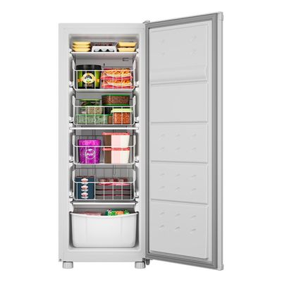 Freezer Vertical CVU18MB 1 Porta Reversível 159 Litros Consul Branco / 220V