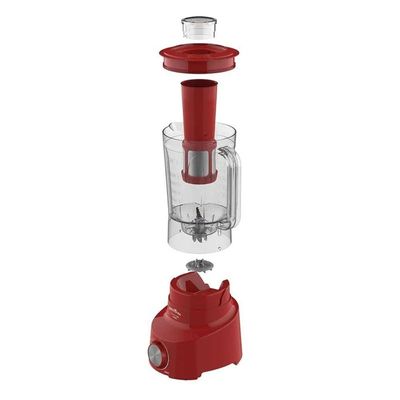 Liquidificador Britânia Turbo 1000W Vermelho Blq Diamante 110V