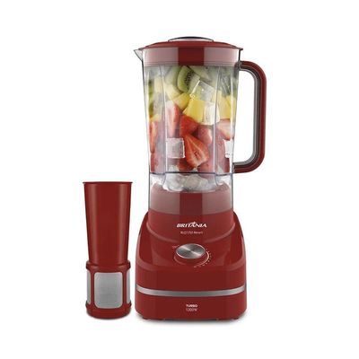 Liquidificador Britânia Turbo 1000W Vermelho Blq Diamante 110V
