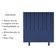 Cabeceira Estofada Cama Box Casal 140 Cm Sophia Carla Suede Cor:azul Marinho
