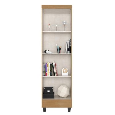 Guarda Roupa Casal Porto Com Cômoda Lite 4 Gavetas 2 Portas E Armário Multiuso Lite Nature Cinza - Móveis Leão