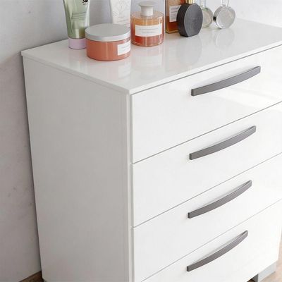 Cômoda Alice 4 Gavetas Poquema Branco