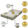 Cama Montessoriana Berço Infantil 100% Espuma Balaqui Decor Bege