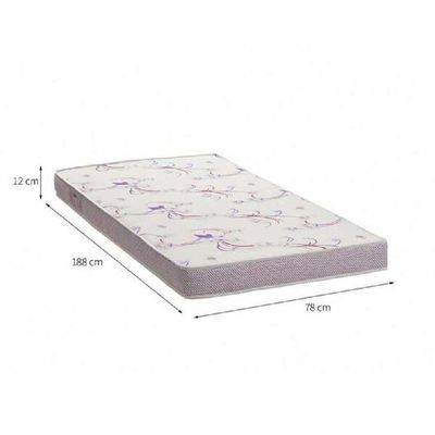 Colchão Physical Solteiro Resist 78x188x12cm - 1040403272 - Ortobom