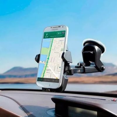 Suporte Para Celular Gps Silicon Sucker