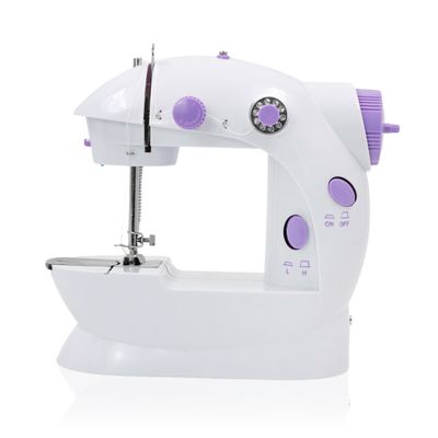 Mini Máquina De Costura Reta Portátil Branco