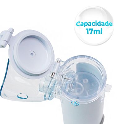 Máquina Nebulizadora Inalador Portátil Silencioso adulto e infantil USB  Pilha