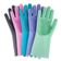 Luva Esponja Multiuso Silicone Lava Louça