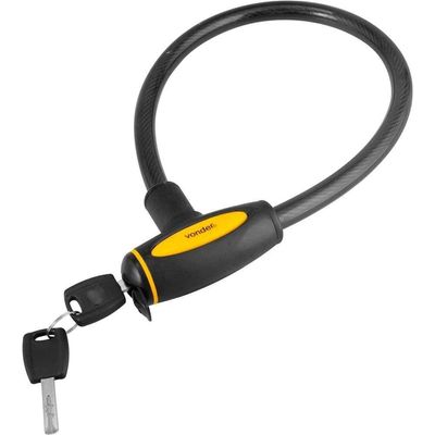 Cadeado Para Bicicleta, 60 Cm, Com Chave, Vonder Ostenvonder