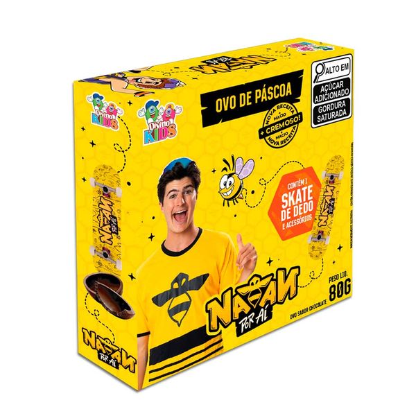 Ovo de Pascoa Divino Kids Natam 80g
