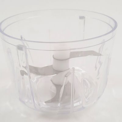 Cortador De Alho E Triturador De Frutas Eletrico 250ml Usb Cor:Branco