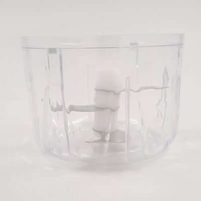 Cortador De Alho E Triturador De Frutas Eletrico 250ml Usb Cor:Branco