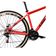 Bicicleta Aro 29 Absolute Nero 5 Câmbio Shimano 24v Acera K7 Freio A Disco Garfo Com Trava Vermelho 17