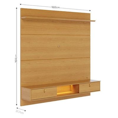 Painel Para Tv Home Suspenso Bali 1.6 Naturale – Colibri