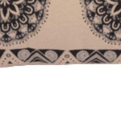 Almofada Decorativa Turin Retangular Com Refil 58% Algodão / 42% Poliéster - Mandala Marinho