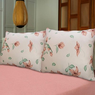 Jogo de Cama Mendonza King 70% Algodão e 30% Poliéster Malha Rosa