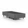 Cama Box Solteiro Base Dobrável para Colchão 88X188CM Estrutura em Madeira Cinza
