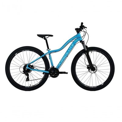 Bicicleta Aro 29 Absolute Hera Feminina 27v K7 Freio A Disco Hidráulico Garfo Com Trava Azul 15