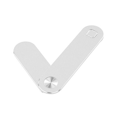 Suporte Universal Celular Clipe Magico Notebook Liga De Aluminio Prata