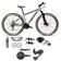 Bicicleta Aro 29 Absolute Nero 5 Câmbios Shimano Deore-altus 27v Freio Hidráulico Garfo C-trava cinza Tam: 13.8