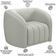 Kit Sofá 4 Lugares Para Sala 252cm Com 01 Poltrona Lazio M03 Veludo Creme - Lyam Decor