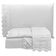 Jogo de Cama Lençol King Supremo Micropercal 300 Fios - Branco