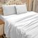 Jogo de Cama Lençol King Supremo Micropercal 300 Fios - Branco