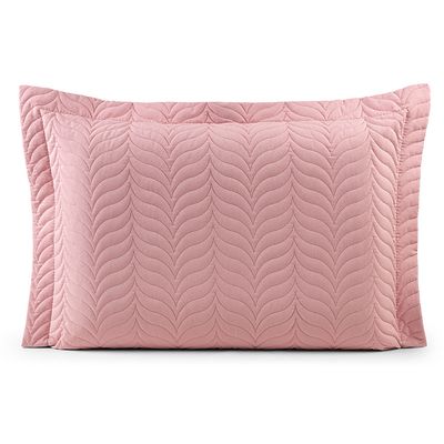 Porta Travesseiro Avulso 70cm x 50cm Com Debrum 1 Peça Paris Matelado  Percal 150 Fios 100% Algodão - Rosê