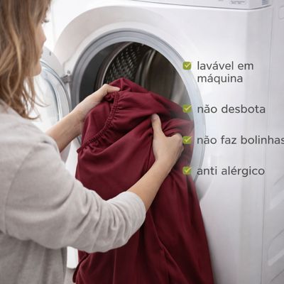 Jogo de Lençol King Premium Soft 600 Fios Micropercal Branco Ponto Palito Toque Macio 3 Peças