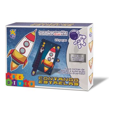 Quebra Cabeça - Contando Estrelas - Divertoys